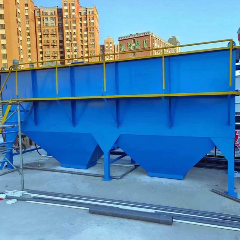 Slant tube sedimentation tank sewage waste water treatment plant equipment