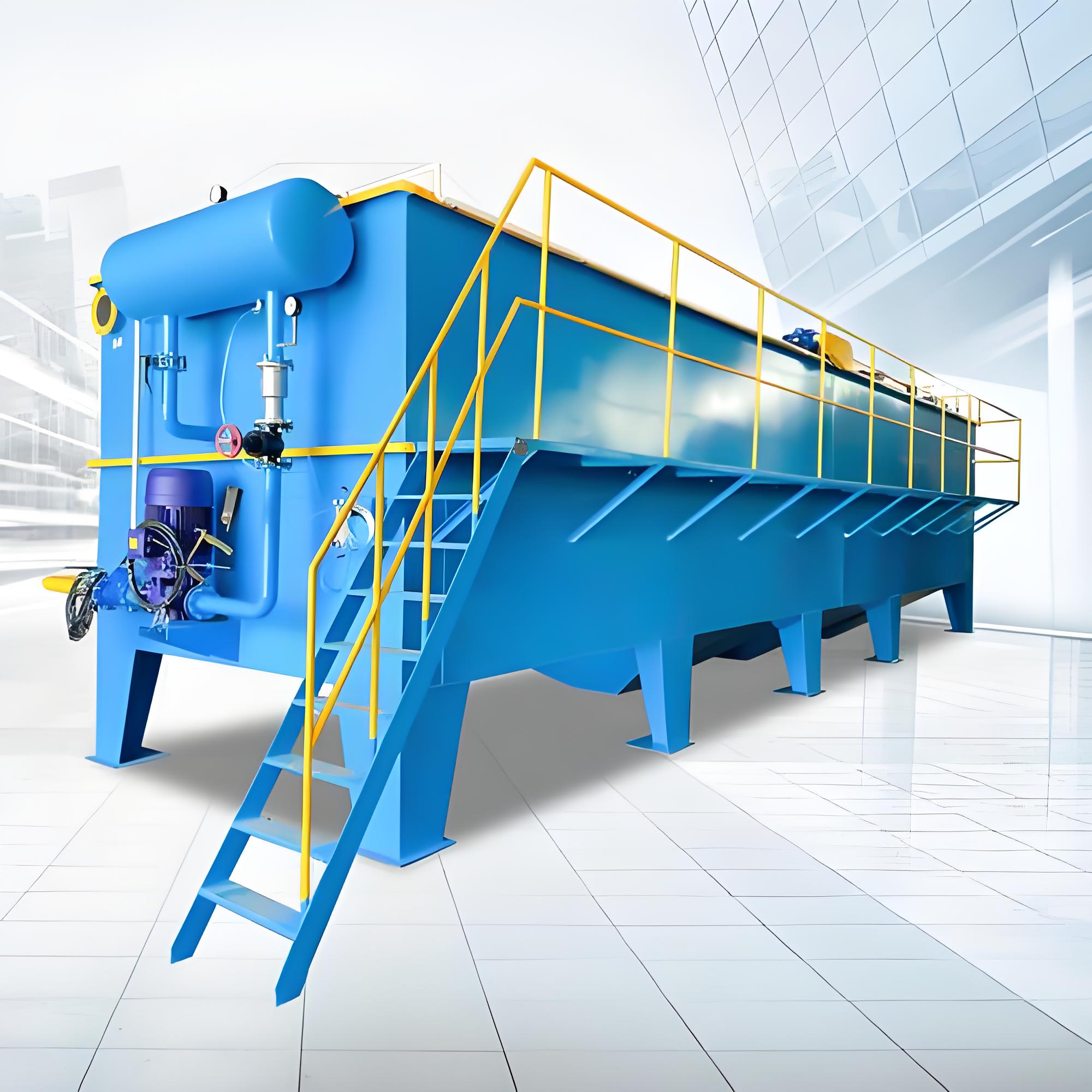 Air flotation sedimentation integrated machine